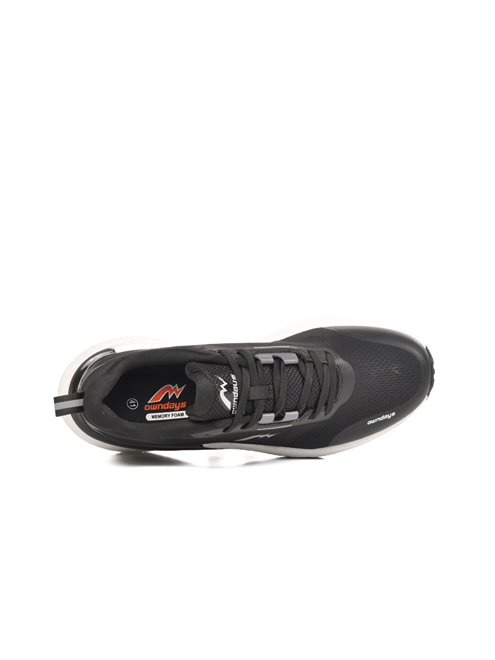 Siyah Fileli Hafif Memory Foam Erkek Spor Ayakkabı M-5247 M-3