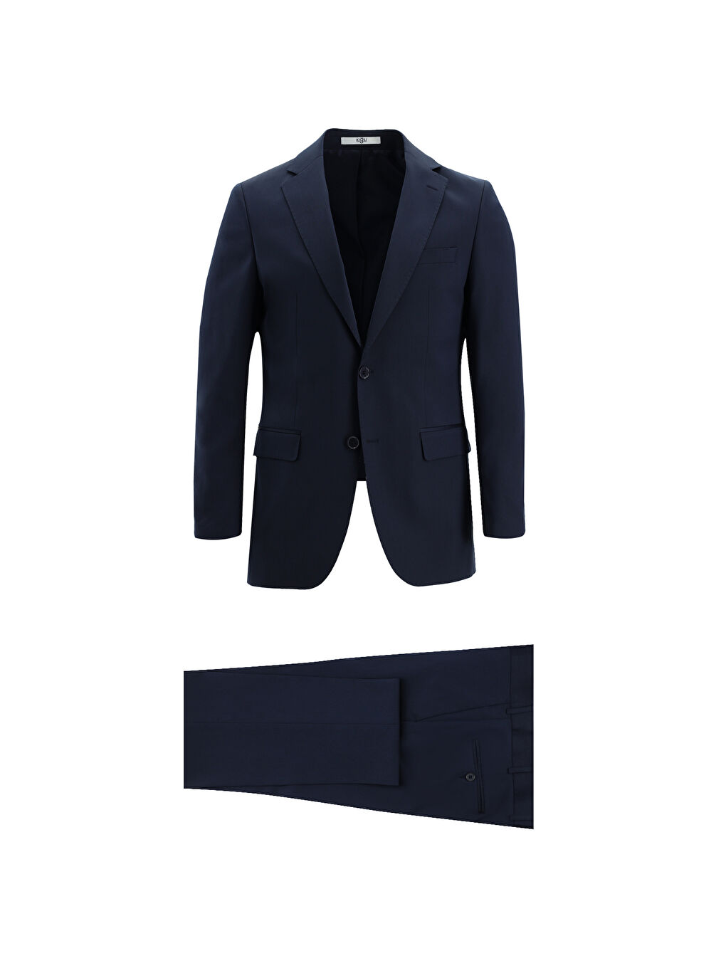 Lacivert 6 Drop Regular Fit Standart Kesim Takım Elbise