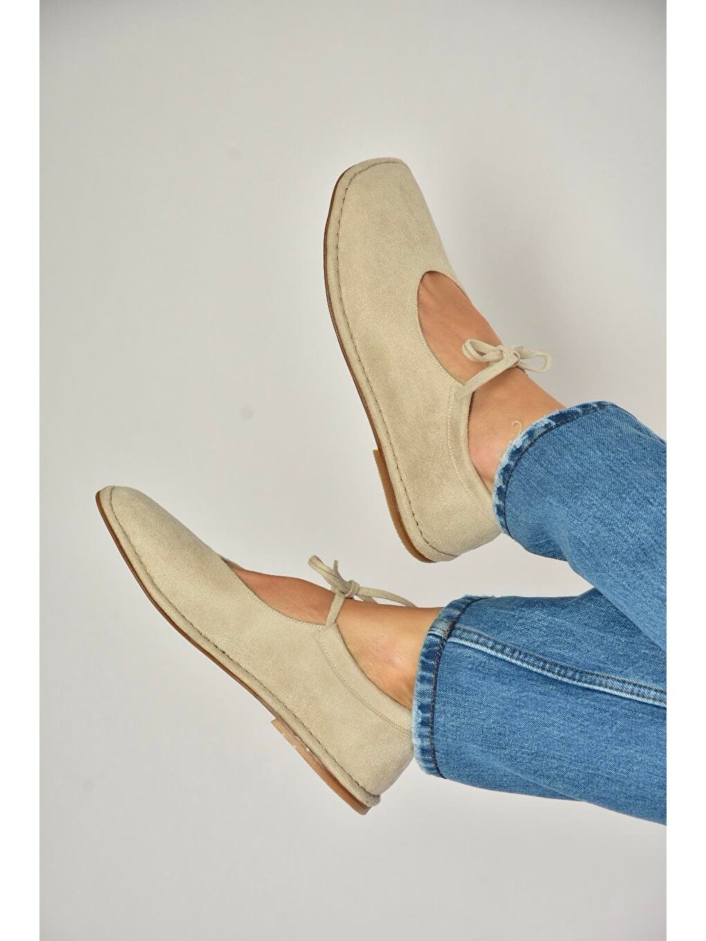 Bej Kadın Ayakkabı Y615249502-1