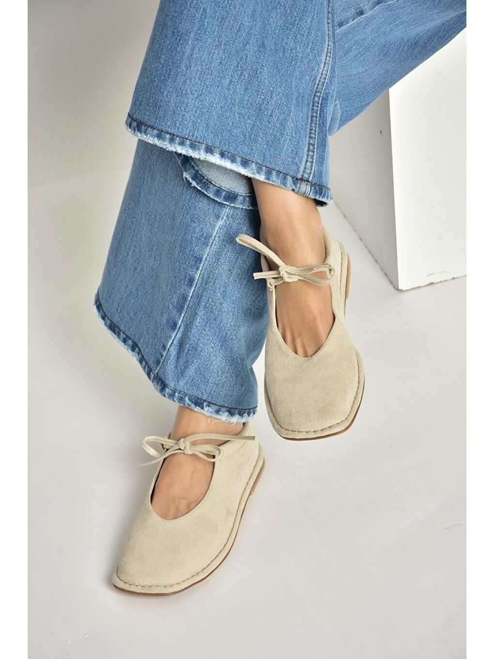 Bej Kadın Ayakkabı Y615249502-2