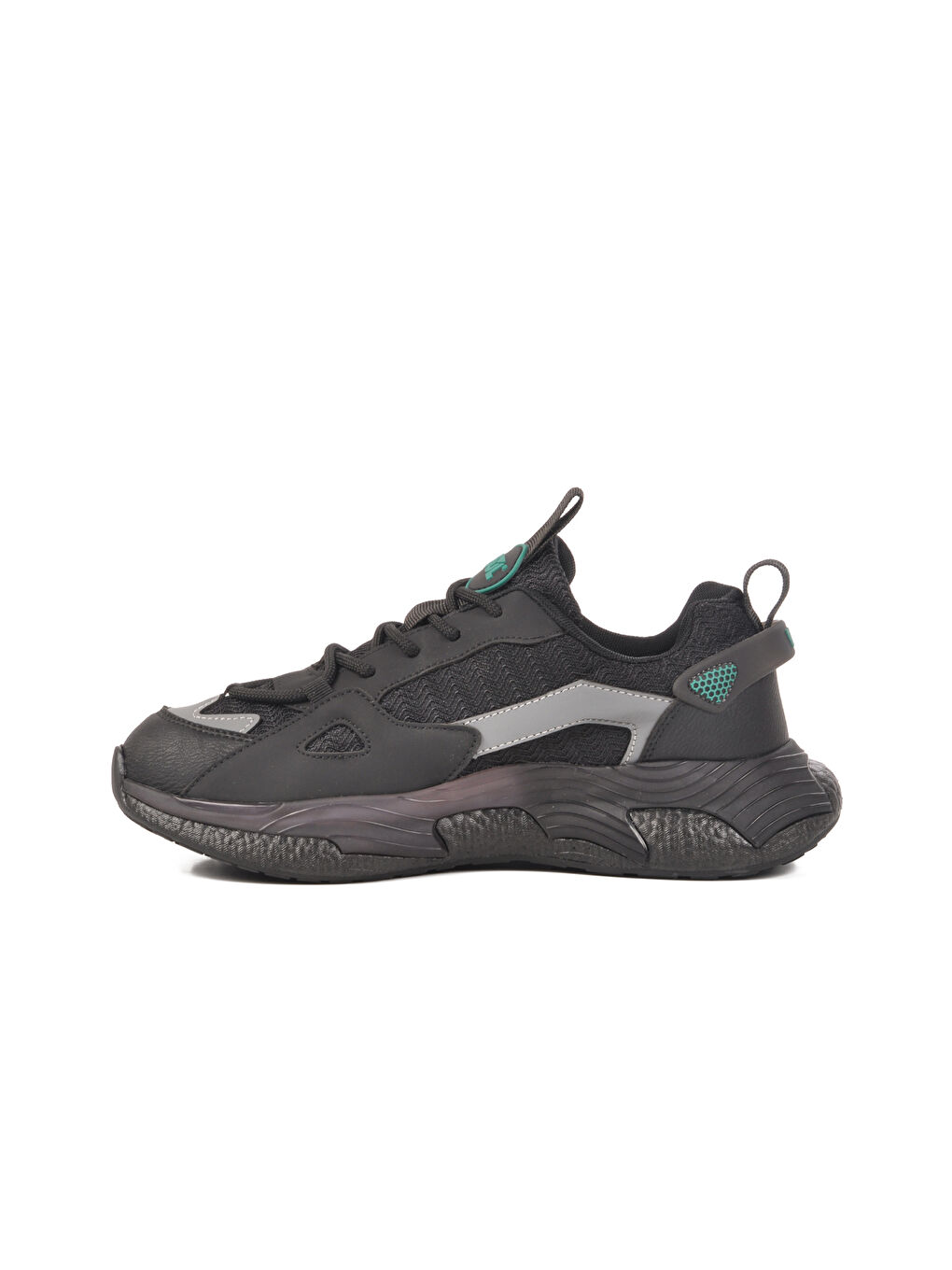 Siyah Dar Kalıp Memory Foam Erkek Spor Ayakkabı 241498 M-1