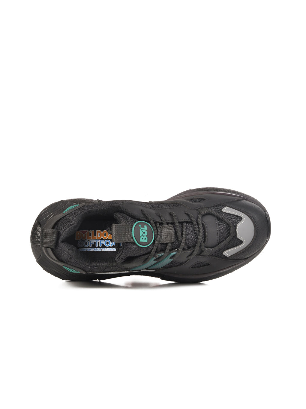 Siyah Dar Kalıp Memory Foam Erkek Spor Ayakkabı 241498 M-3