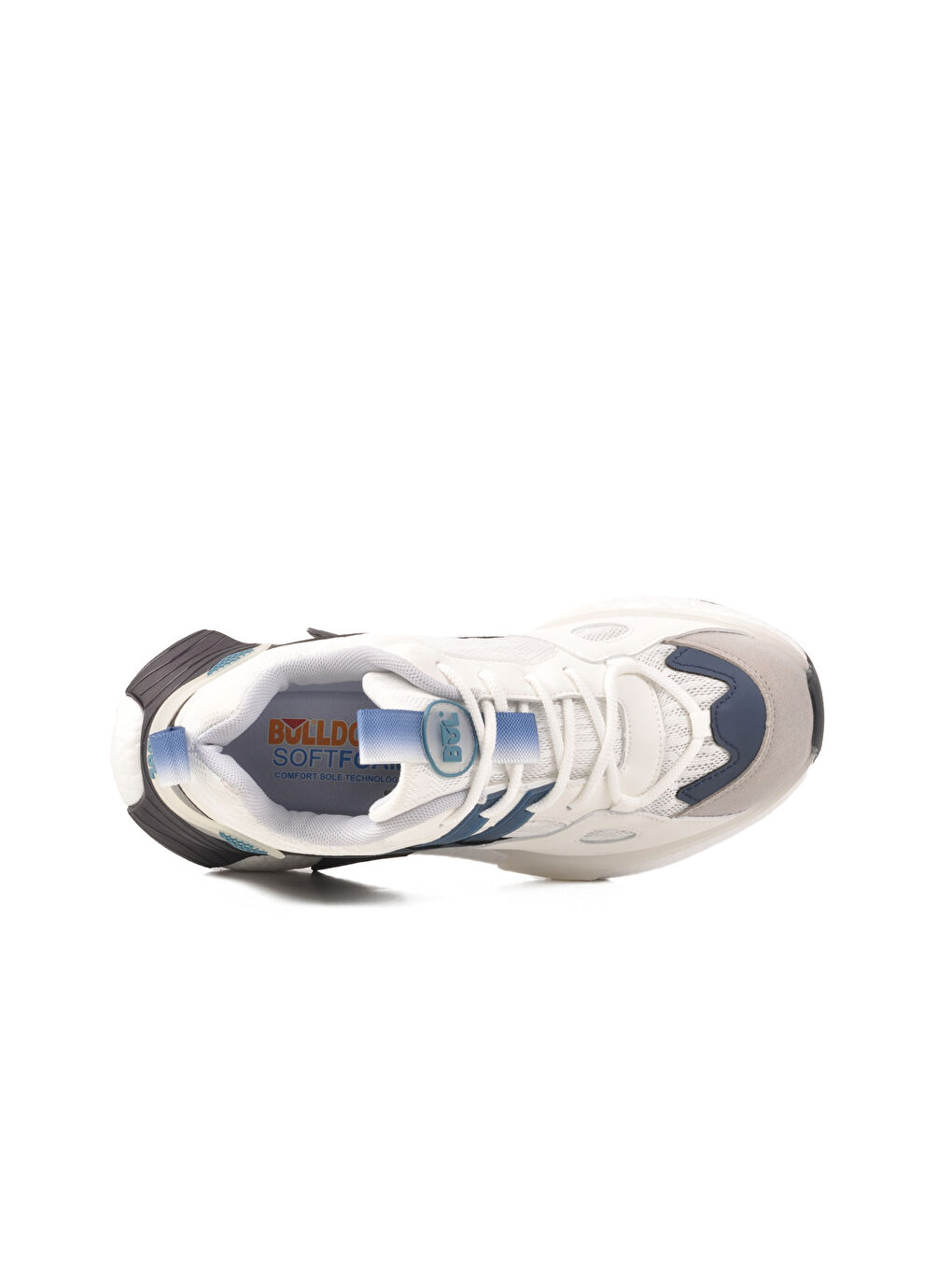 Beyaz Dar Kalıp Memory Foam Erkek Spor Ayakkabı 241498 M-3