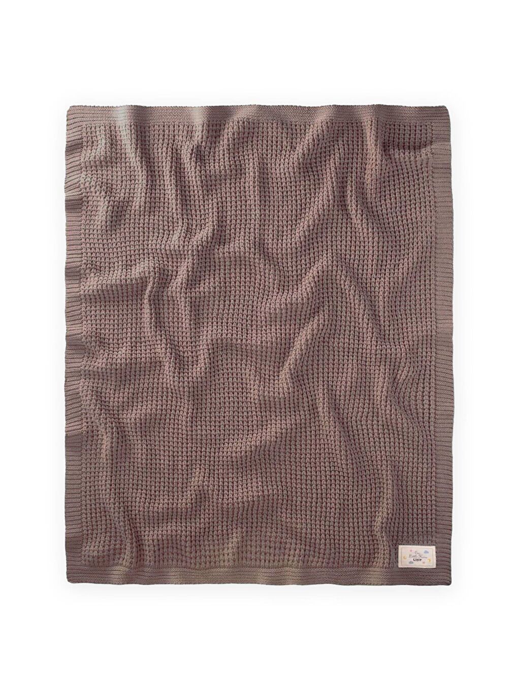 Bej Selanik Triko Battaniye 80X100 (+/-5 Cm ) Vizon-1