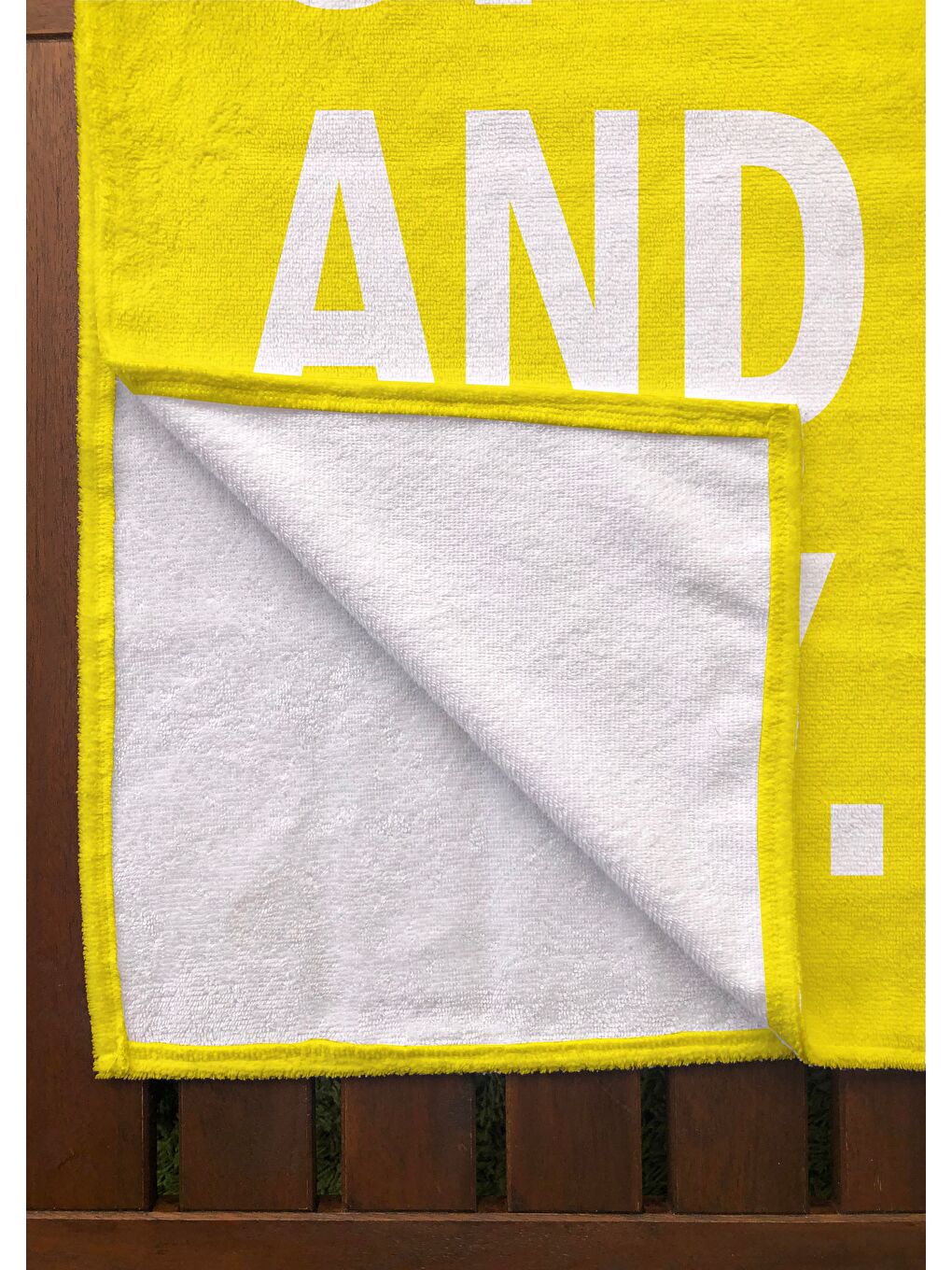 Karışık Yazılı,Baskılı 75x150 cm Plaj Havlusu-1