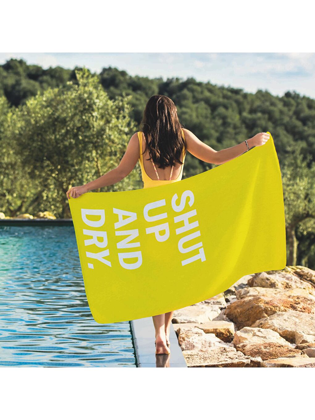 Karışık Yazılı,Baskılı 75x150 cm Plaj Havlusu-2