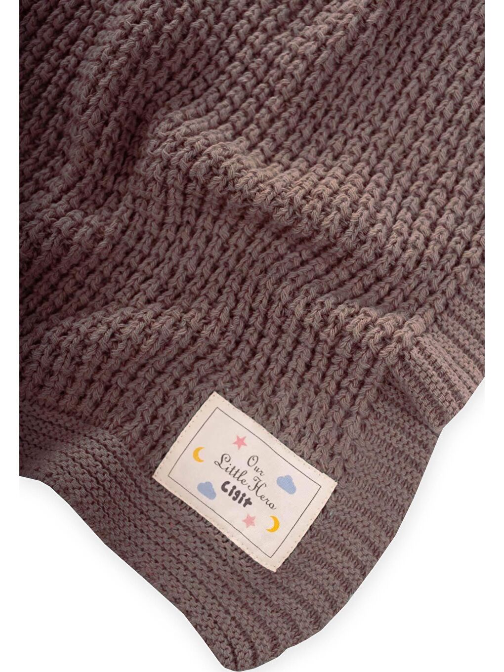 Bej Selanik Triko Battaniye 80X100 (+/-5 Cm ) Vizon-2