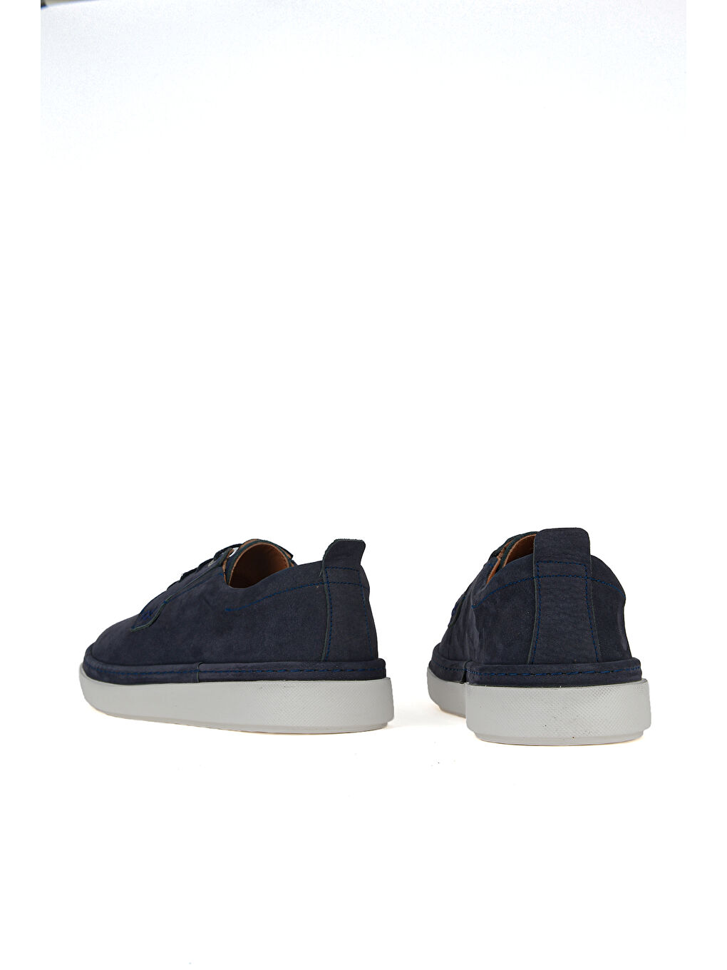 Erkek Hakiki Deri Konfor Ayakkabı 1611025Z2021 Lacivert-2