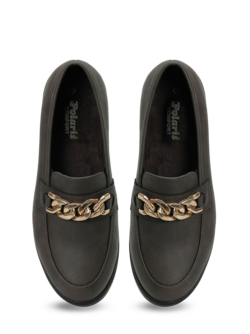 165058n.z Kahverengi Kadın Loafer-3