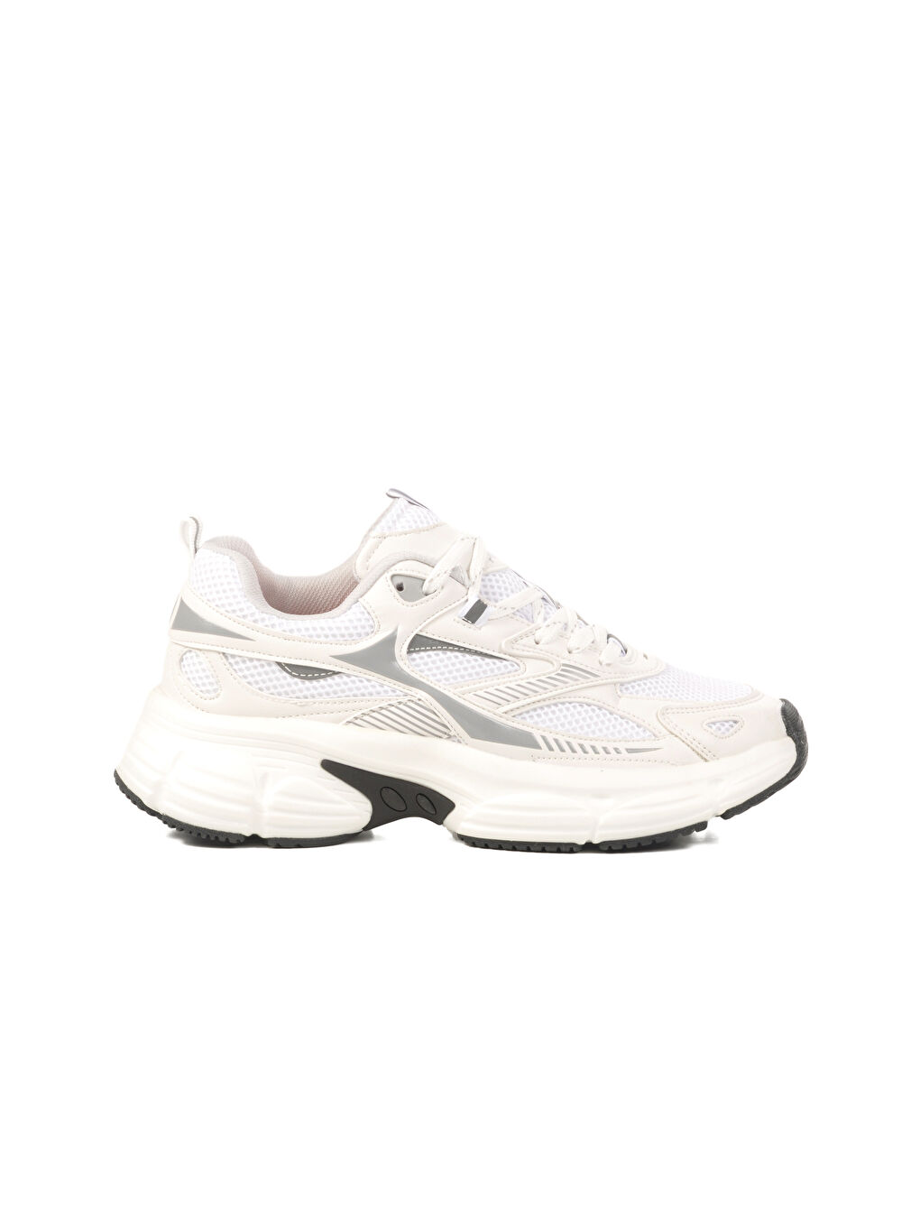 Beyaz Fileli Hafif Kadın Spor Ayakkabı GS-251-530 G