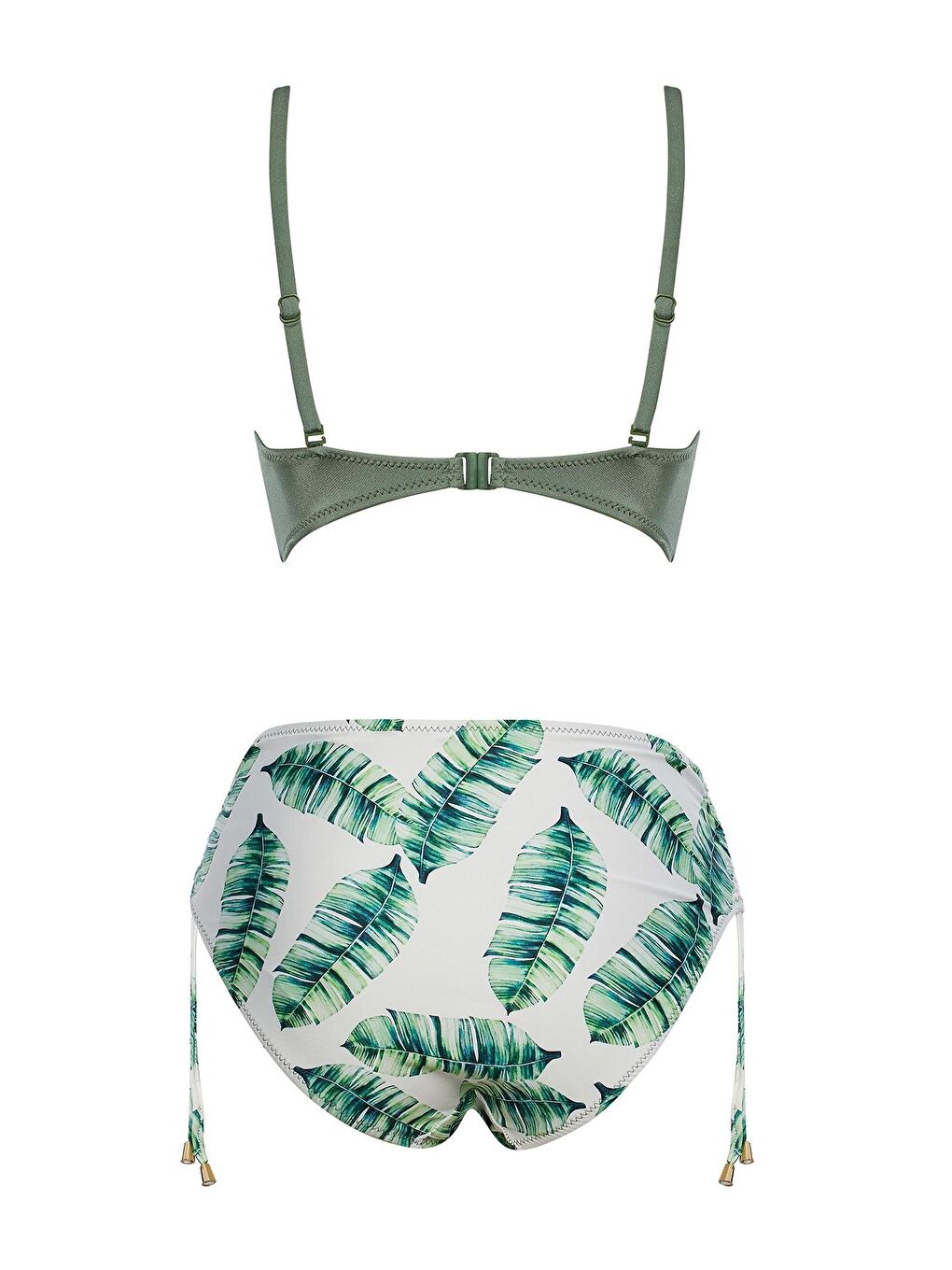 Petrol Bağcıklı Bikini Takım-1