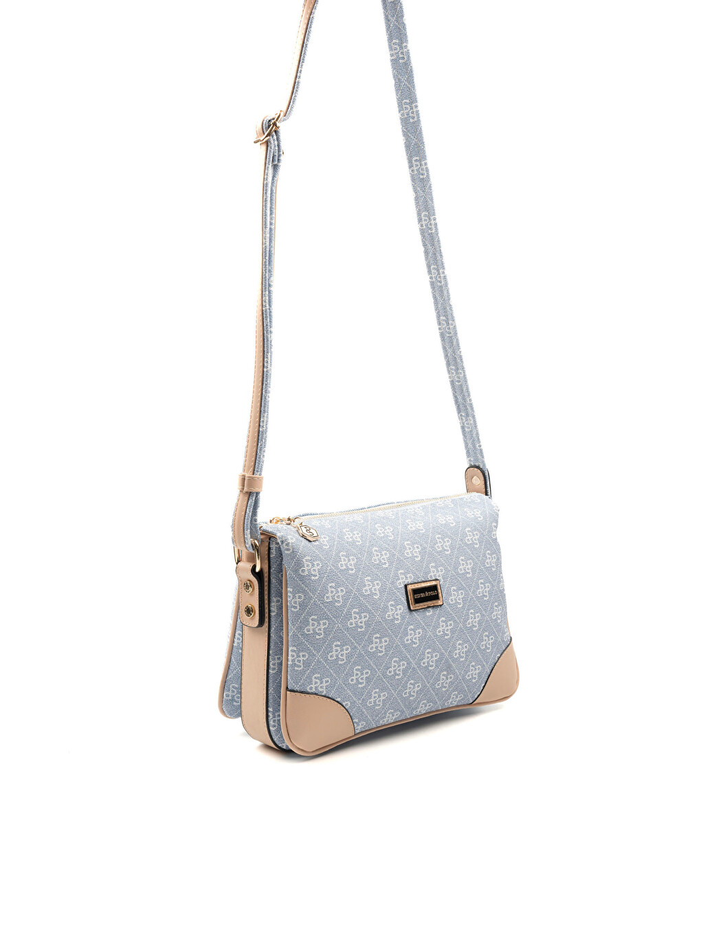 Mavi Kadın Çapraz Çanta 784-46874 SILVER POLO ÇAPRAZ BAYAN ÇANTASI M178 MAVİ-MAT TEN-1