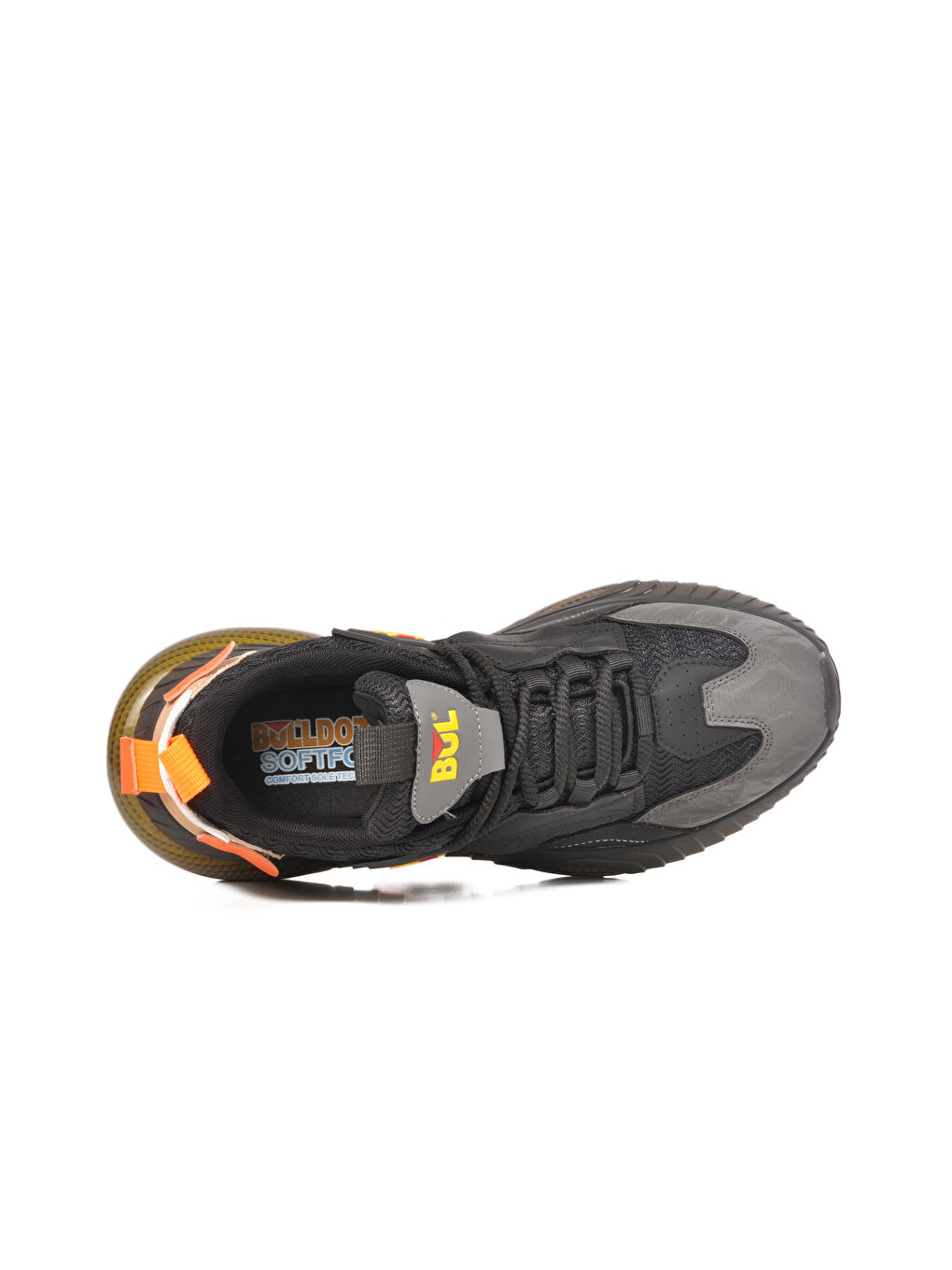 Siyah Dar Kalıp Memory Foam Erkek Spor Ayakkabı 241378 M-3