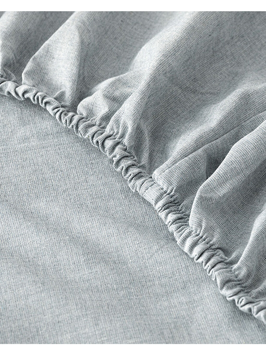 Flower Heaven Dijital Baskılı Soft Pamuk Çift Kişilik Nevresim Takımı Gri-4