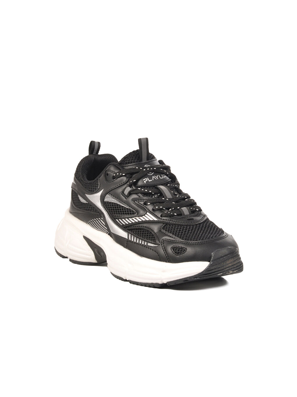 Siyah Fileli Hafif Kadın Spor Ayakkabı GS-251-530 G-2