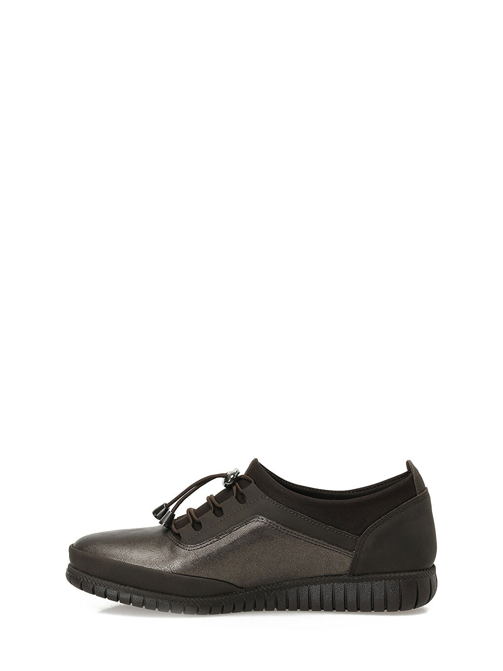 Sarı 167034.Z5PR Bronz Kadın Düz Ayakkabı-2