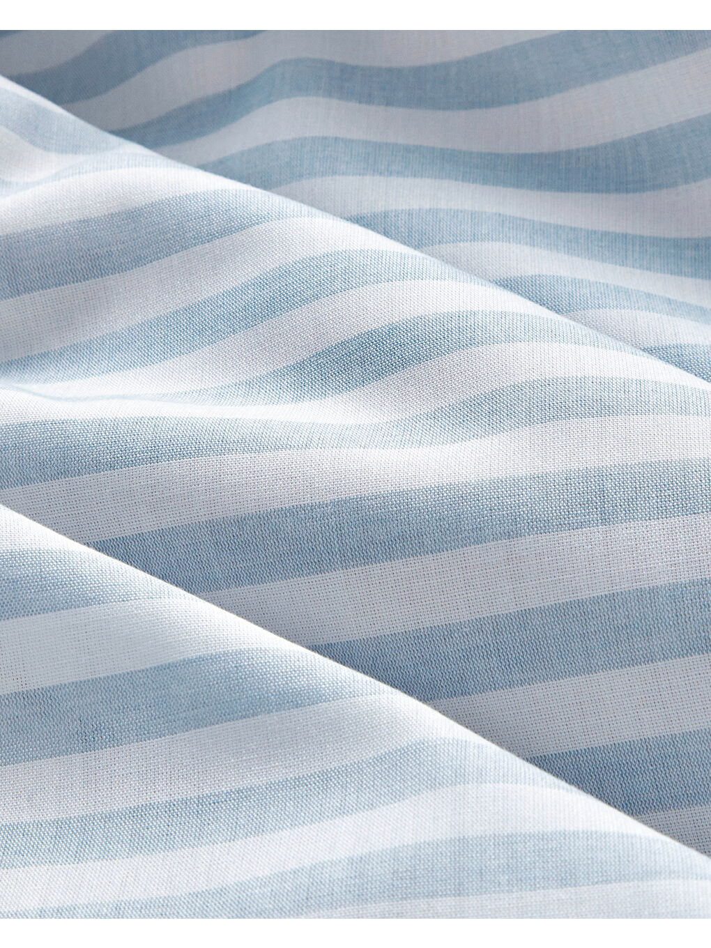 Soft Streaks İpliği Boyalı Çift Kişilik Nevresim Takımı 200x220 cm Mavi-4