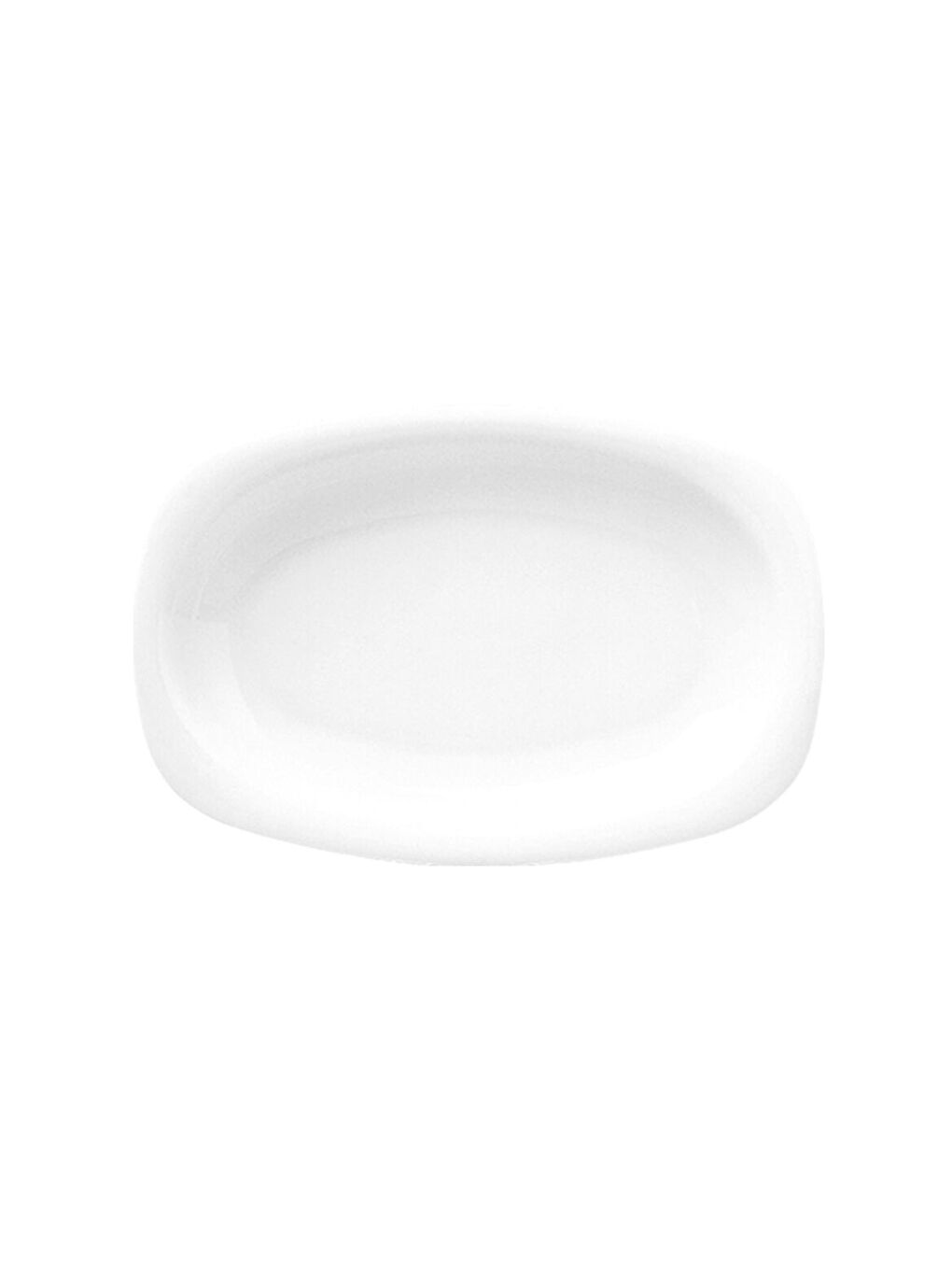 Ekru Mars 24 Cm Kayık Tabak-1