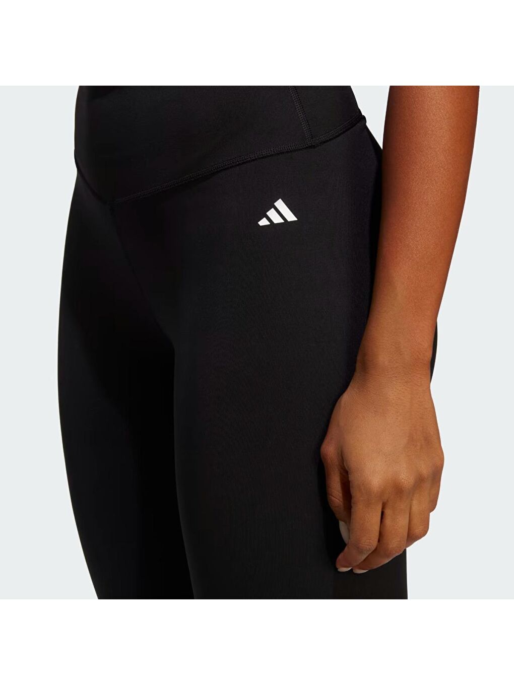 Train Essentials Push 7/8 Kadın Siyah Yüksek Bel Tayt-2