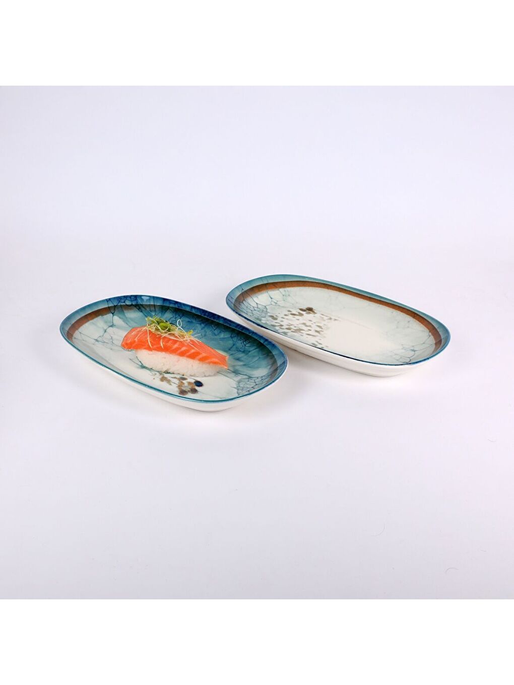 Ekru Enternasyonel 2 Parça 29 Cm Kayık Tabak 1341