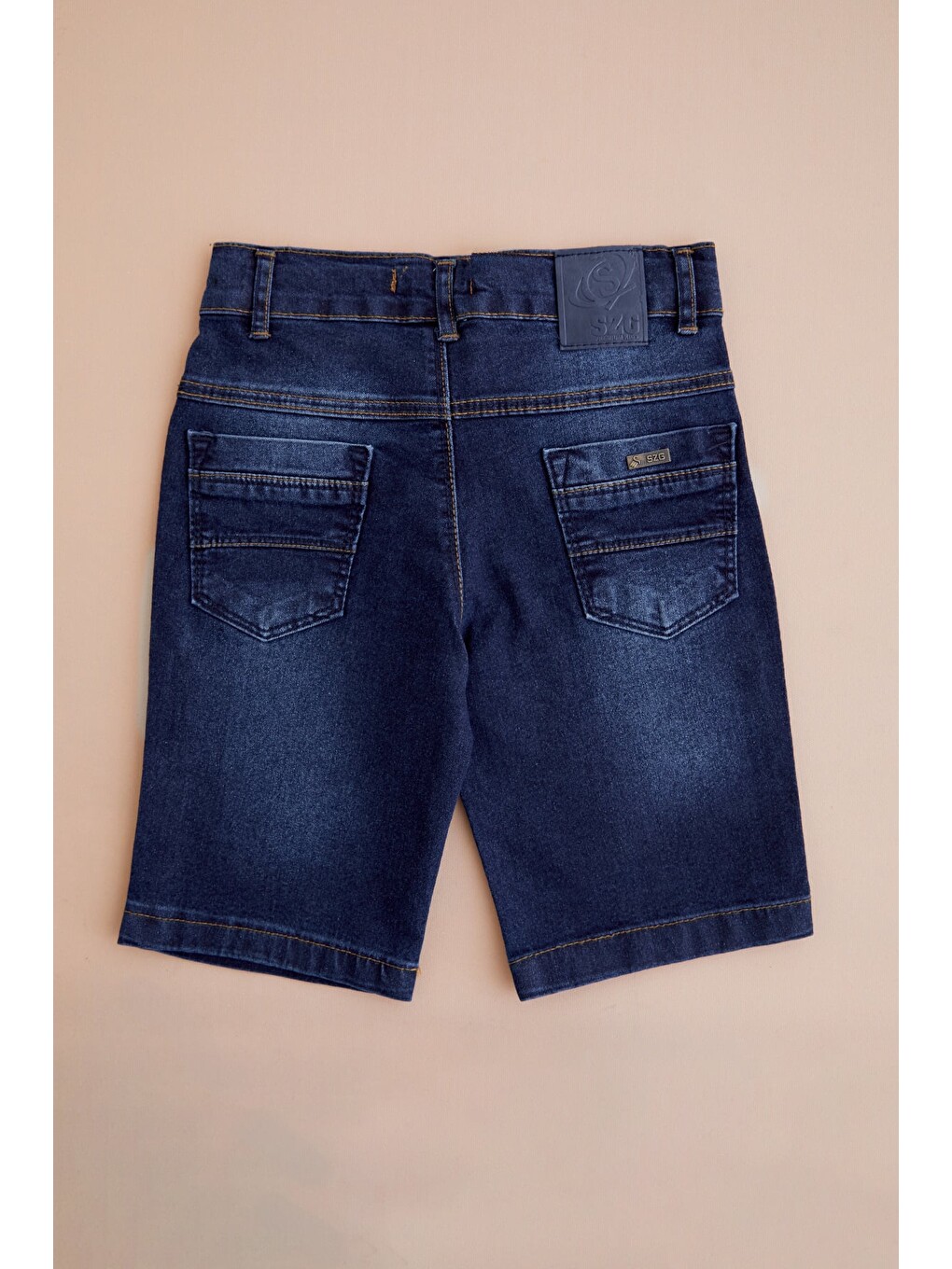 Lacivert Beli Ayarlanabilir Erkek Çocuk Jean Kapri-2