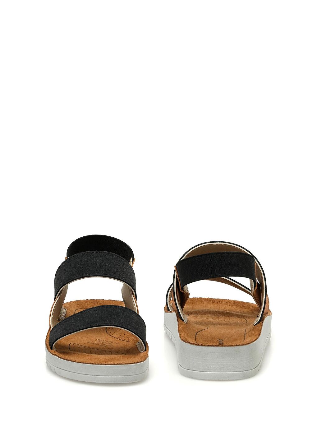 166351.Z4FX Siyah Kadın Comfort Sandalet-4