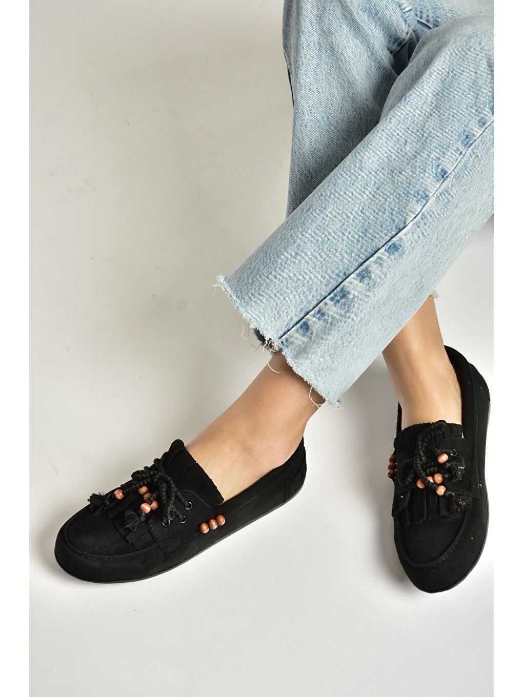 Siyah Kadın Ayakkabı Y602426202-1