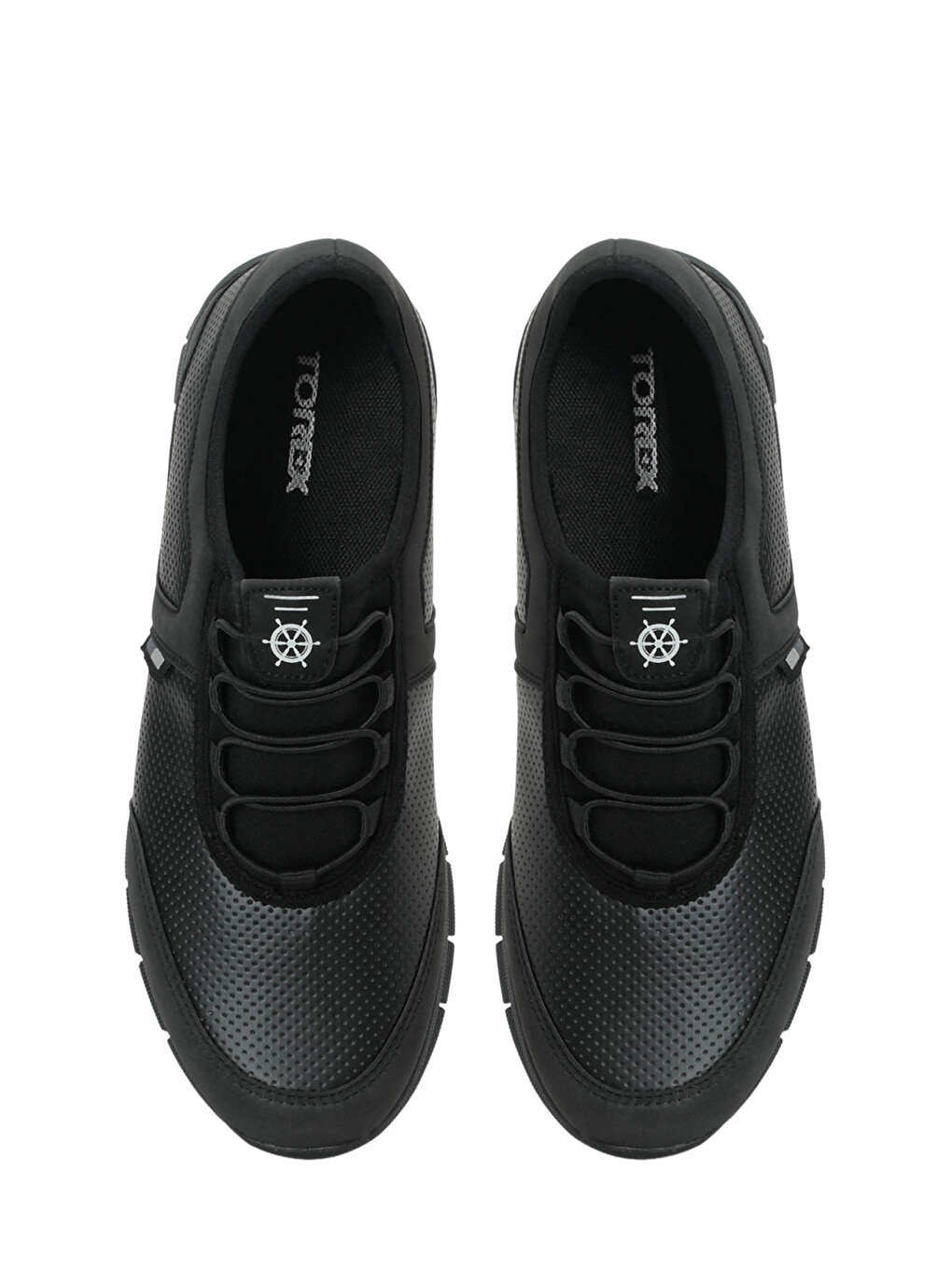 Yvon Pu Siyah Erkek Slip On-3