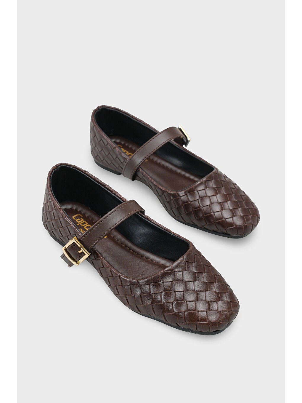 Kahverengi Lynette Bantlı Kadın Babet-2