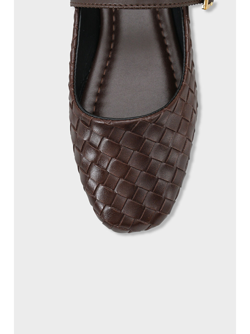 Kahverengi Lynette Bantlı Kadın Babet-3