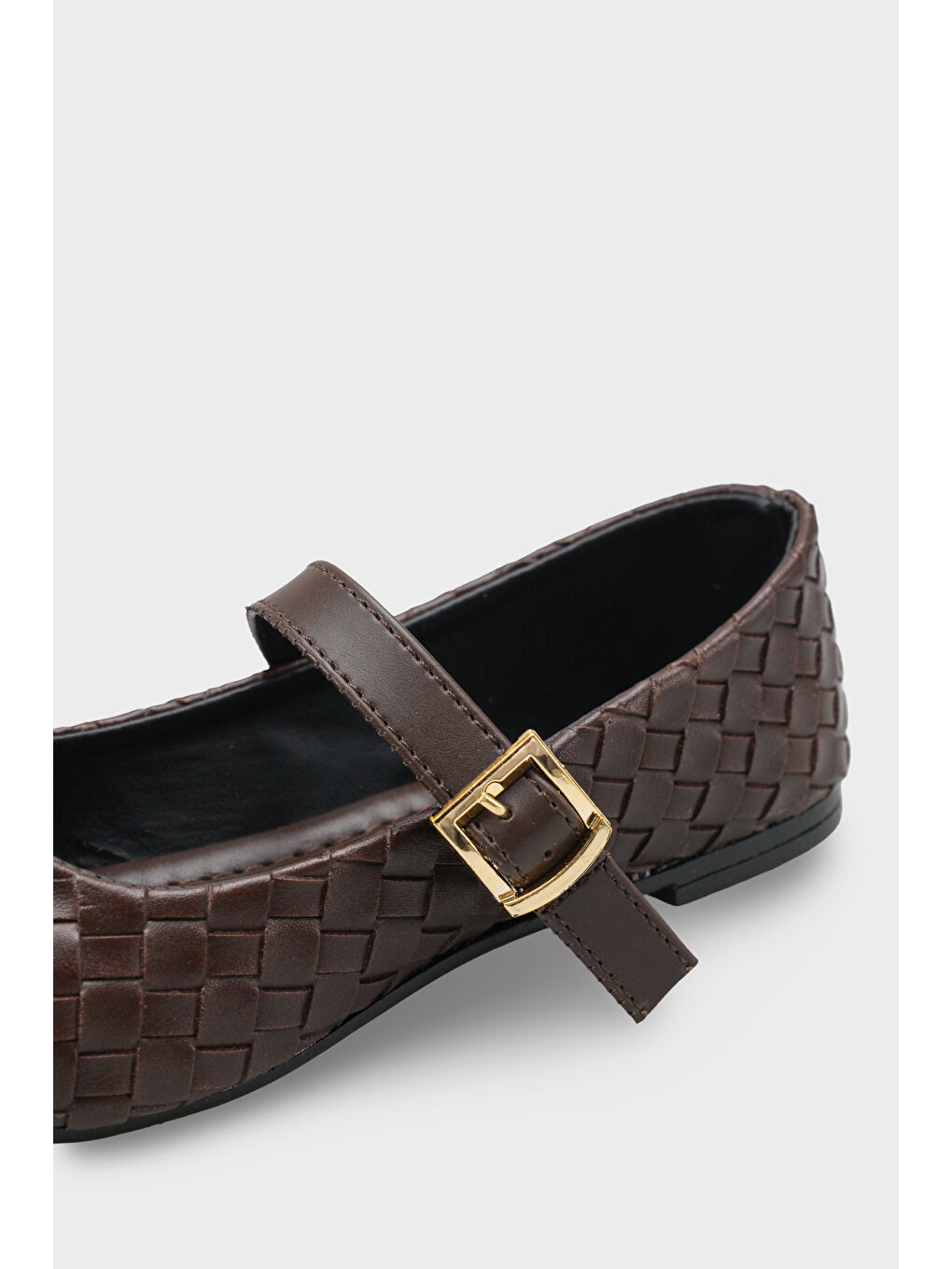 Kahverengi Lynette Bantlı Kadın Babet-4