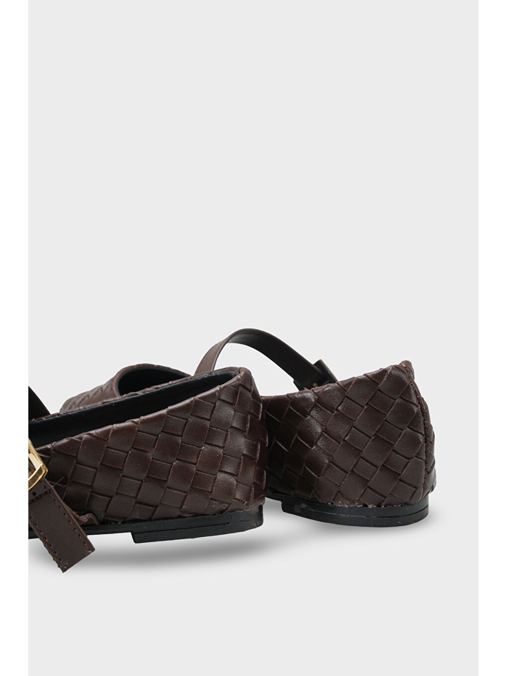 Kahverengi Lynette Bantlı Kadın Babet-5