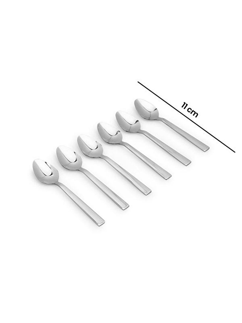 Gri Girit 6'lı Çay Kaşığı-3