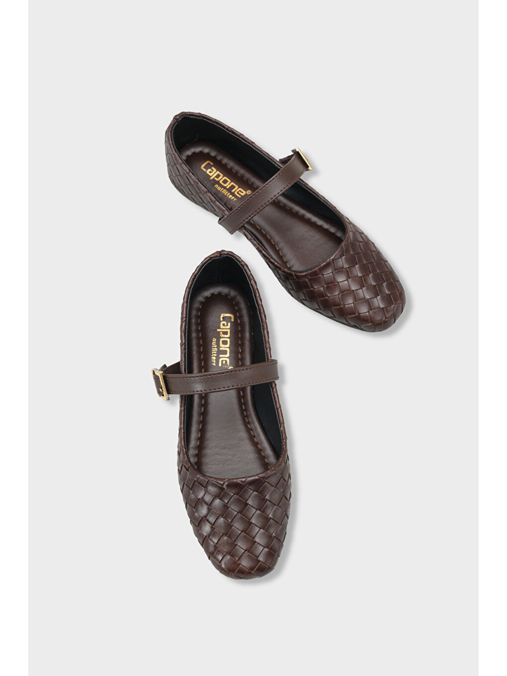 Kahverengi Lynette Bantlı Kadın Babet-6