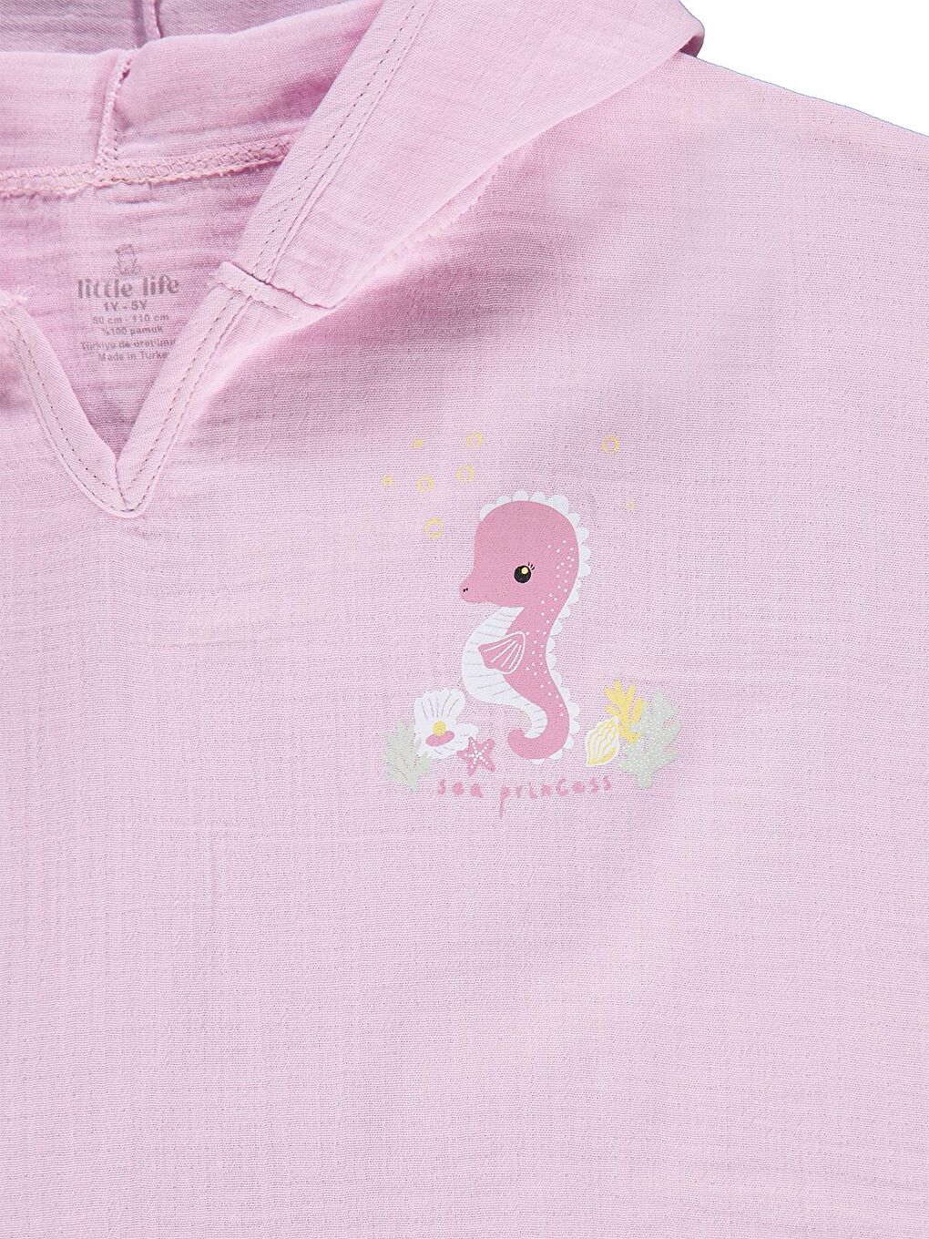 Little Life Kız Bornoz - Lila Standart-2