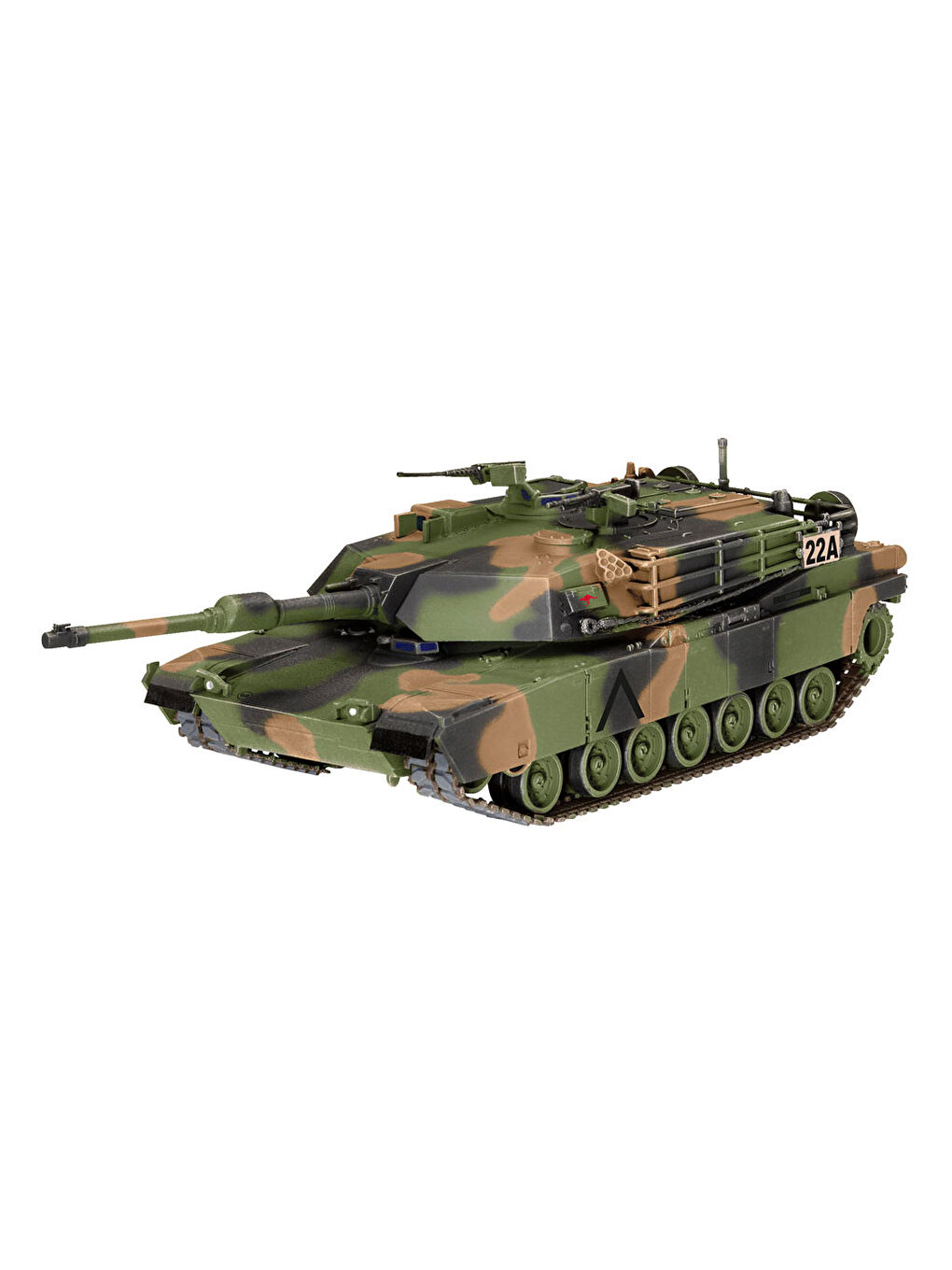 Revell Renksiz Maket Model Kit Askeri M1A1 AIM SA M1A2 Abrams 03346 - 1