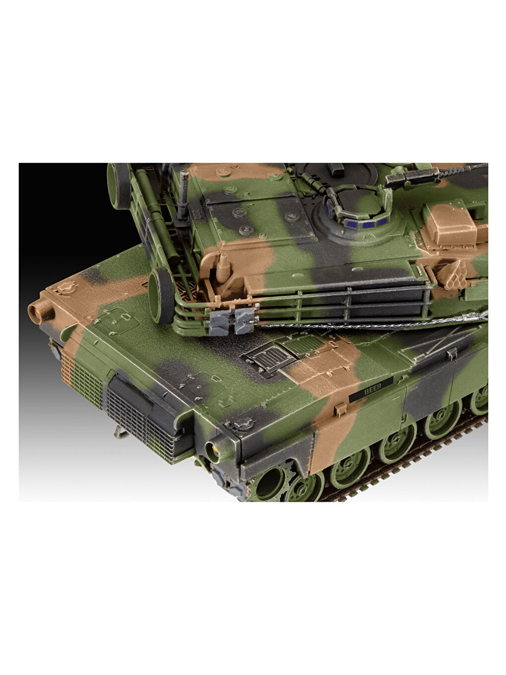 Revell Renksiz Maket Model Kit Askeri M1A1 AIM SA M1A2 Abrams 03346 - 4