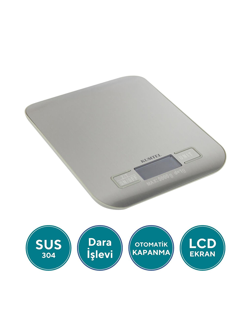 HKS-04 Mutfak Tartısı - Inox-2