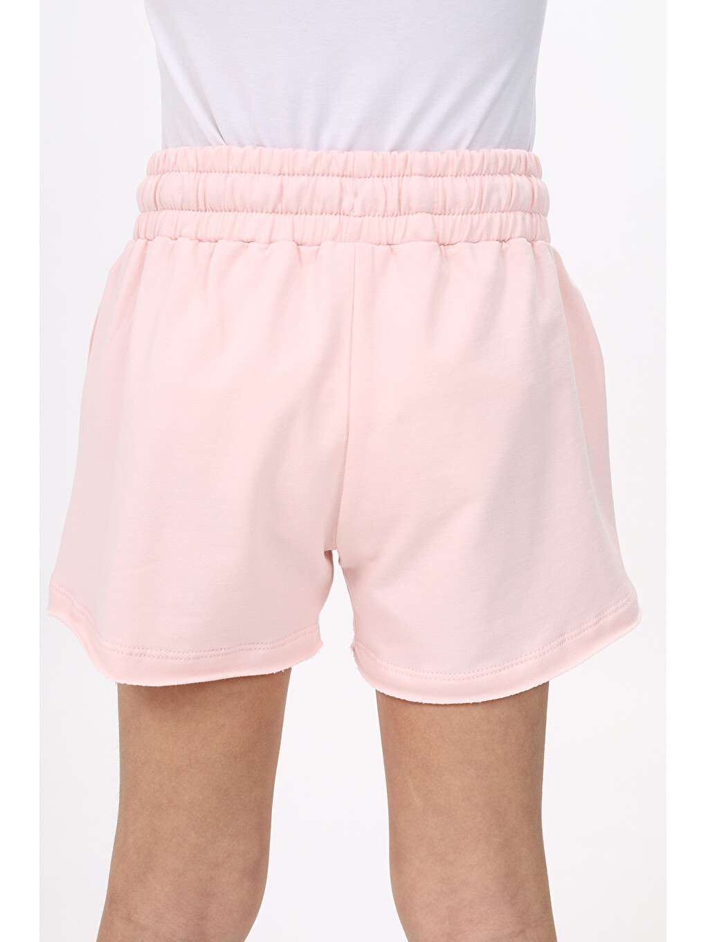Pembe Kız Çocuk Şort-5