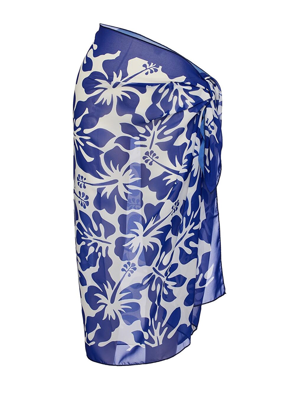 Mavi Pareolu Straplez Askılı Bikini Takım-3