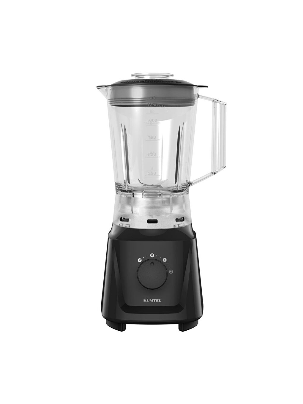 HTB-01 Öğütücülü Smoothie Blender - Siyah - 600 Watt-2