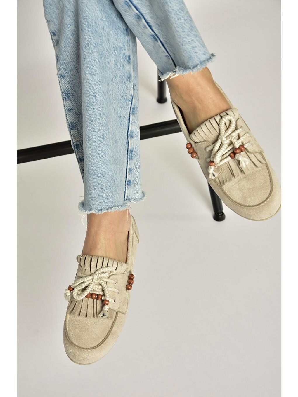 Bej Kadın Ayakkabı Y602426202-1