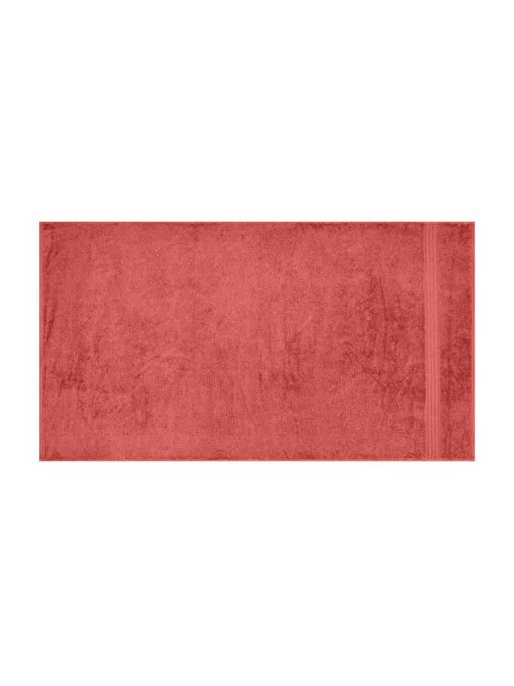 Organik Pamuk Banyo Havlusu - Turuncu - 70x130 cm