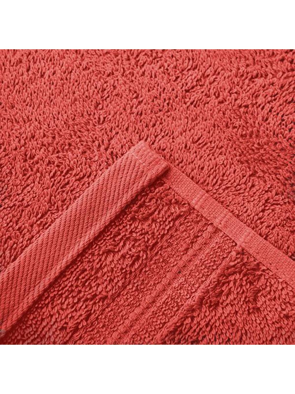 Organik Pamuk Banyo Havlusu - Turuncu - 70x130 cm-1