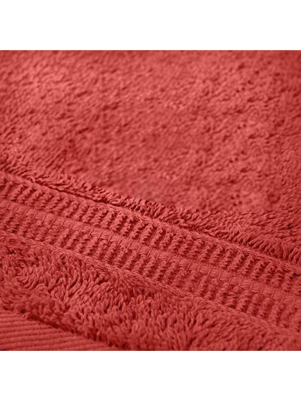 Organik Pamuk Banyo Havlusu - Turuncu - 70x130 cm-2