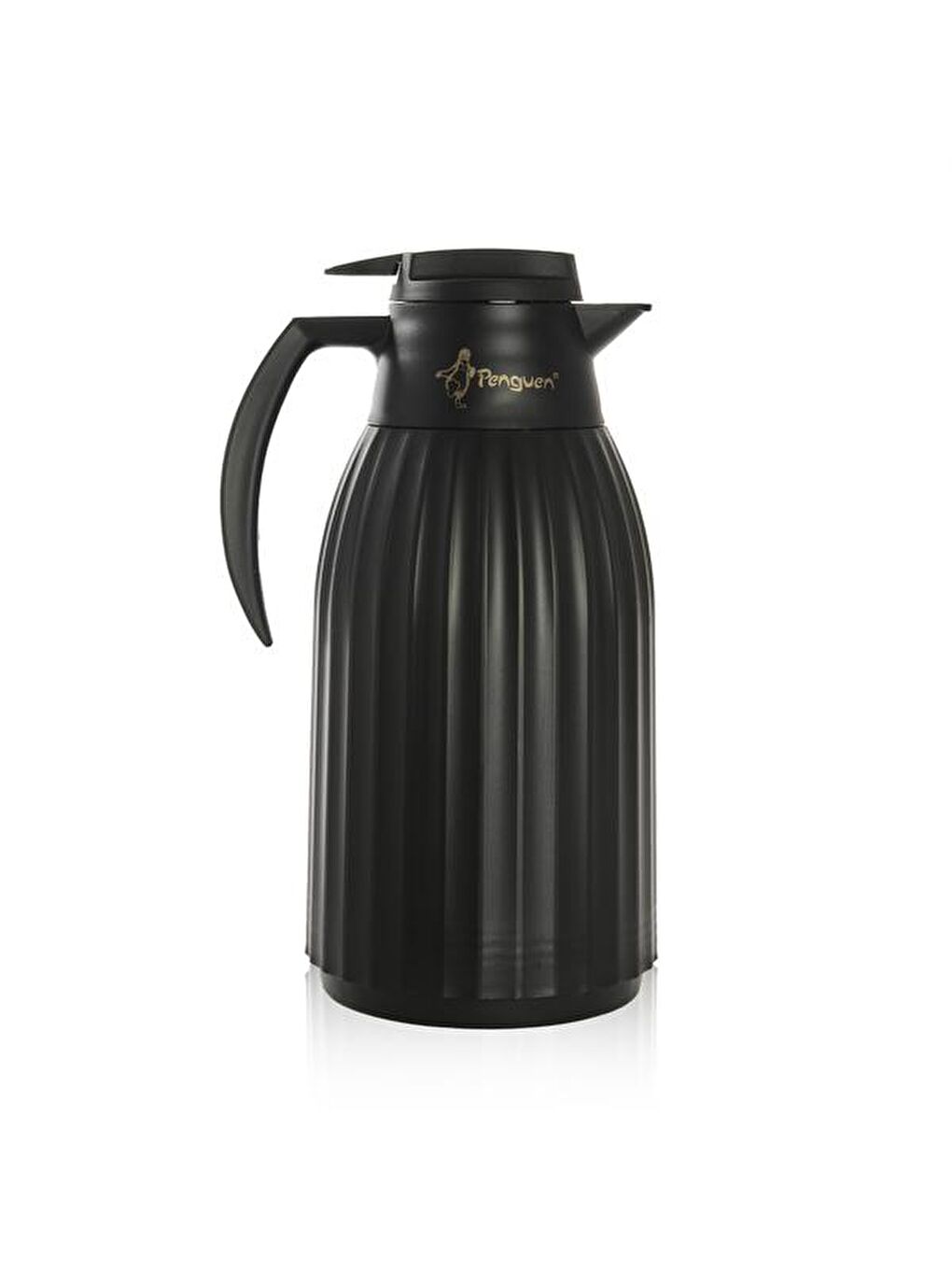 Cam Çay Termosu - Siyah - 1,5 lt-1