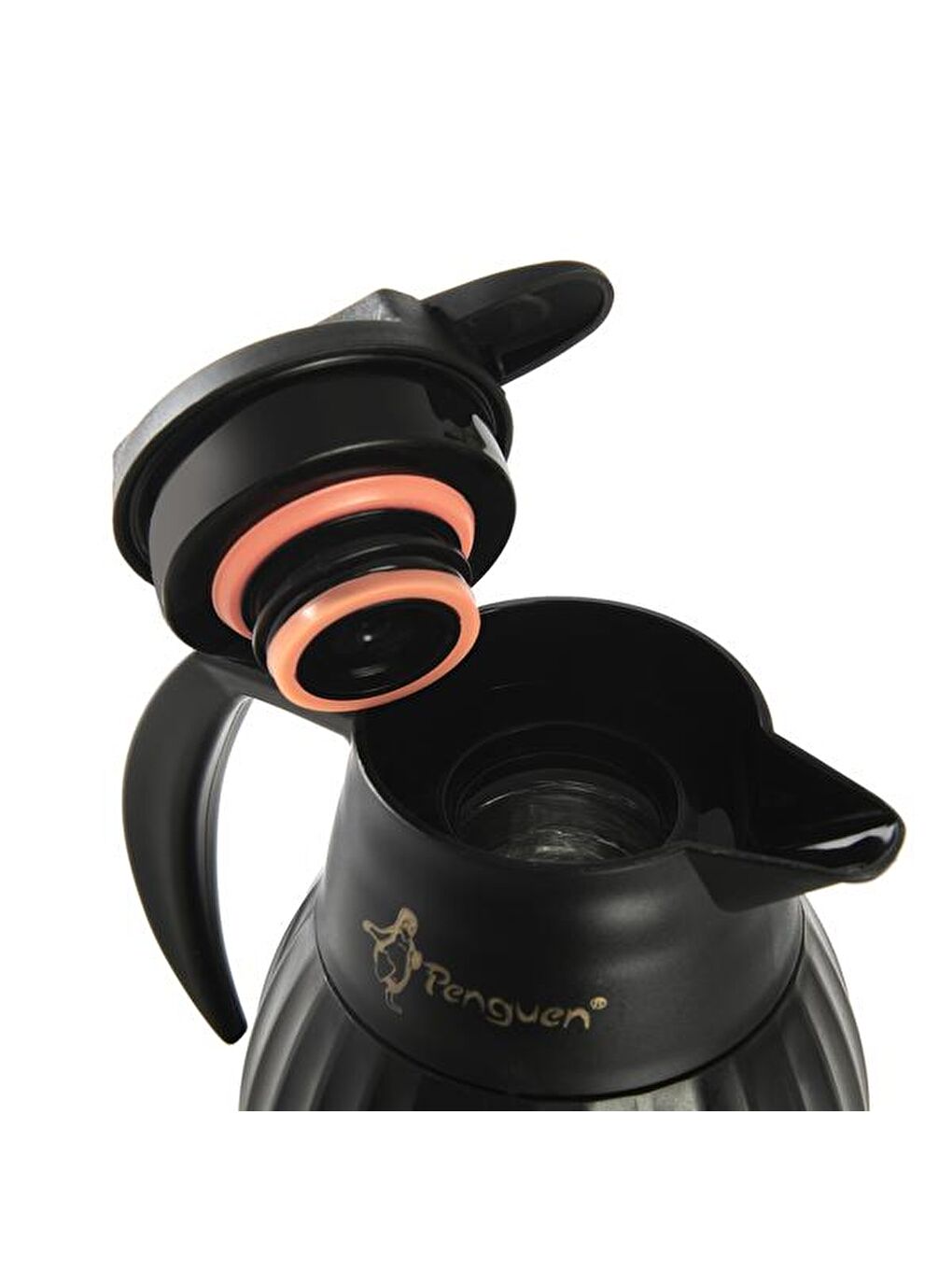 Cam Çay Termosu - Siyah - 1,5 lt-3