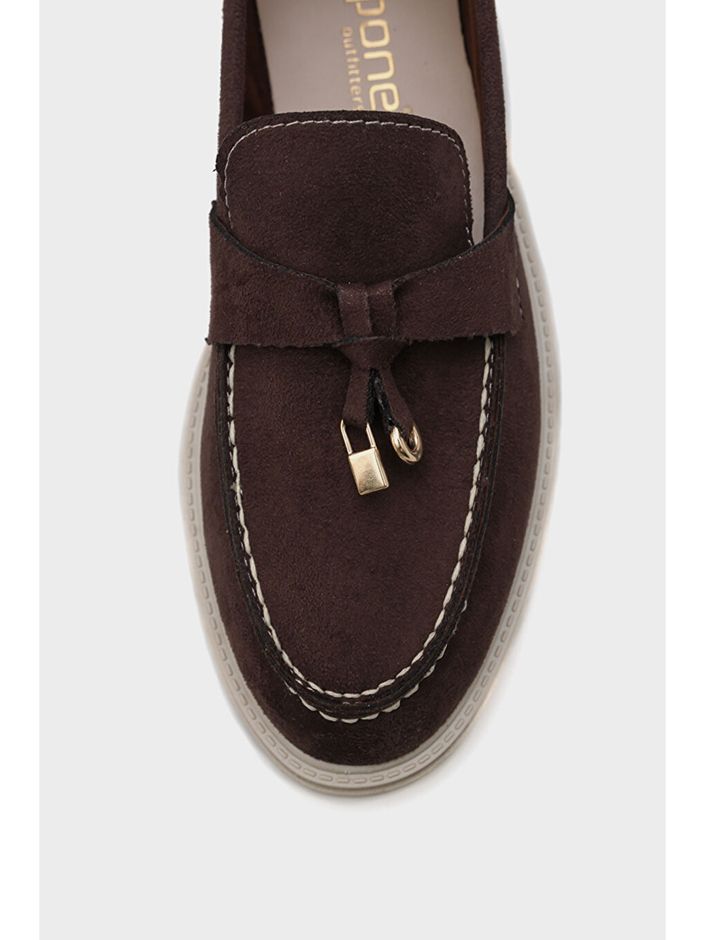 Capone Outfitters Kahverengi Kadın Loafer LNP - 2
