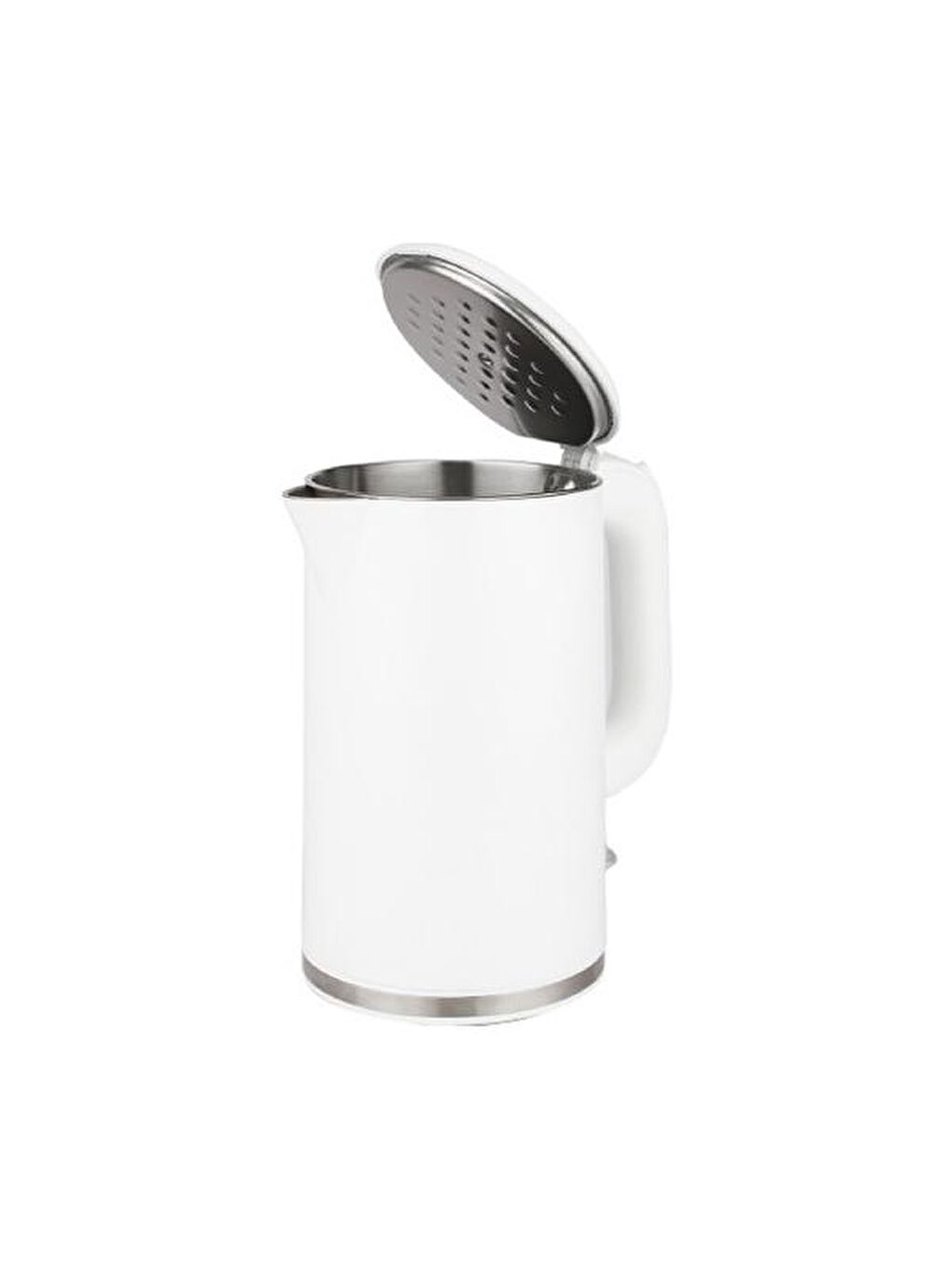 HMK-04 Cool Touch Kettle - Beyaz / Inox - 2200 Watt-1