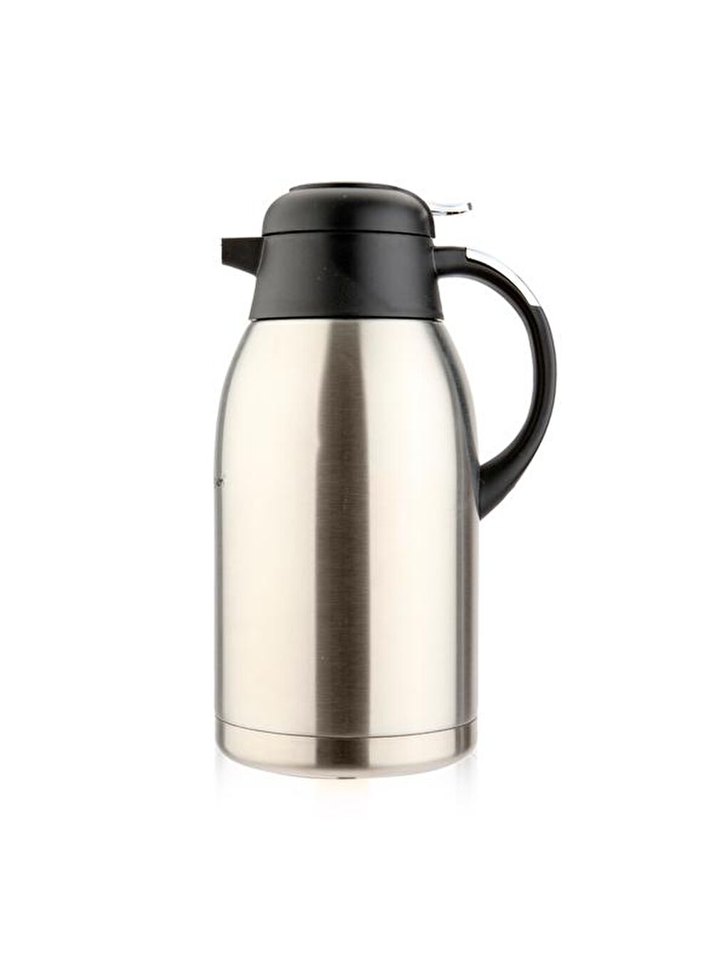 Gri Premium Çelik Çay Termosu - Inox / Siyah - 2,5 lt-2